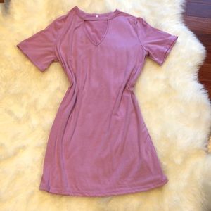 👛3/$10 or 5/$15 Purple/Pink T-shirt Dress